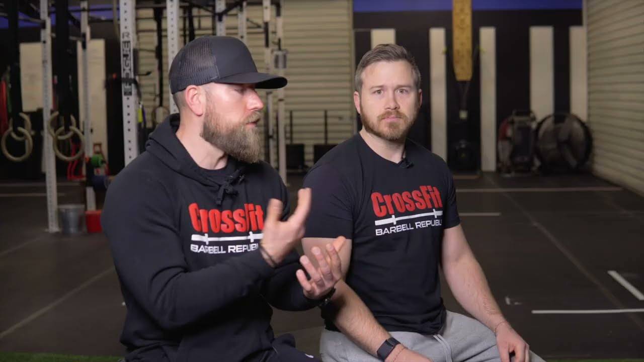 Still from the City of Denison film about CrossFit Barbell Republic